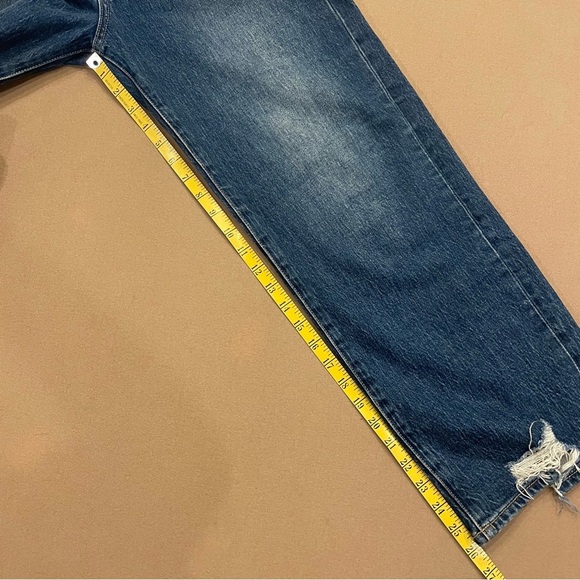 Joe’s Jeans Women’s Blake High Rise Wide Leg Crop Jeans Lightly Distressed 26 - Picture 14 of 16